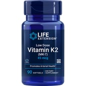 2 - Life Extension Low Dose Vitamin K2,  Unflavoured  90 softgels 