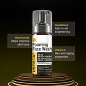 4 - Ustraa Foaming Face Wash,  150 ml  for Skin Brightening 