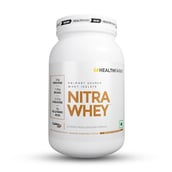 1 - Healthfarm Nitra Whey,  2.2 lb  Belgian Chocolate 