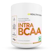 1 - Healthfarm Intra BCAA,  0.39 lb  30 Servings  Tropic Thunder 