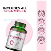 5 - Simply Herbal B-Complex,  120 capsules  Unflavoured (Pack of 3) 