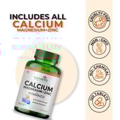 5 - Simply Herbal Calcium Magnesium + Zinc with Vitamin D3, 120 tablet(s) Unflavoured (Pack of 2)