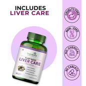4 - Simply Herbal Plant Based Liver Detox + Milk Thistle (Pack of 4),  60 capsules 