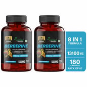 1 - Humming Herbs Berberine 8 in 1 Formula,  180 capsules 