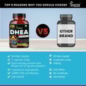 6 - Humming Herbs DHEA, 60 capsules