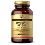 4 - Solgar Triple Strength Omega-3 (950mg),  50 softgels 
