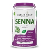 1 - HealthyHey Nutrition Senna Leaf Extract,  60 veggie capsule(s) 