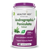 1 - HealthyHey Nutrition Andrographis Paniculata Extract, 60 veggie capsule(s)