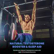 8 - Naturyz Triple Strength ZMA Plus 60 Tablets & Testo-6 90 Tablets Combo, 2 Piece(s)/Pack Unflavoured