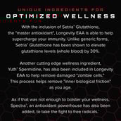 2 - Unmatched Longevity EAA,  Strawberry Colada  0.74 lb  30 Servings 