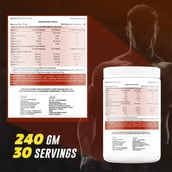 4 - Big Flex Essential BCAA,  0.52 lb  30 Servings  Fruit Punch 