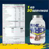 3 - Big Flex Prime Whey Protein,  2.2 lb  Chocolate Cream 