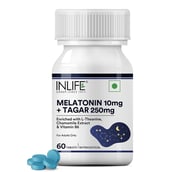 1 - INLIFE Melatonin 10mg + Tagar 250mg,  60 tablet(s)  Unflavoured 