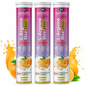 1 - Naturyz L-Arginine Max 2600 Flavour Orange, 60 tablet(s)