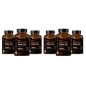 1 - Nirvasa Salmon Fish Oil Triple Strength (Pack of 6),  60 capsules 