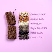 3 - The Whole Truth Protein Bars,  6 bar(s)  Almond Millet Cocoa 