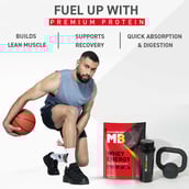 5 - MuscleBlaze Whey Energy with Digezyme, 4.4 lb Chocolate