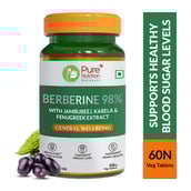 1 - Pure Nutrition Berberine 98%,  60 tablet(s) 