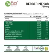 2 - Pure Nutrition Berberine 98%,  60 tablet(s) 