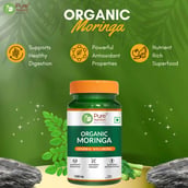 5 - Pure Nutrition Organic Moringa 1200mg, 120 tablet(s)