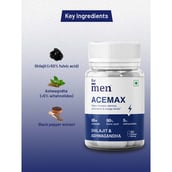 7 - ForMen Testoboost 60 & Acemax Shilajit + Ashwagandha 30 Capsules Combo,  2 Piece(s)/Pack  Performance Booster Kit 
