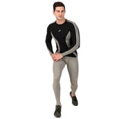 7 - Redesign Nylon Compression Pant,  Light Grey  Medium 