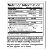 supplement - Mutant Test,  180 capsules  Unflavoured 