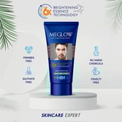 3 - Meglow Men Fairness Cream & Instant Glow Face Wash Combo,  3 Piece(s)/Pack  for Brighter & Refreshing Skin 