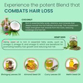 4 - Cannarma Hair Oil with Coconut & Almond,  50 ml  Complete Hair Nutrition 