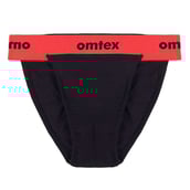 7 - Omtex Rio Supporter Back Covered for Men,  Medium  Red 