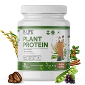 1 - INLIFE Vegan Plant Protein,  2.2 lb  Coffee 