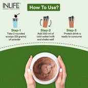 6 - INLIFE Vegan Plant Protein,  2.2 lb  Coffee 