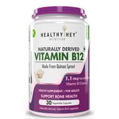 1 - HealthyHey Nutrition Vitamin B12,  120 veggie capsule(s)  Unflavoured 