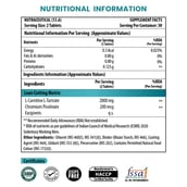 1 - Naturyz Triple Strength L-Carnitine L-Tartrate 2000mg,  60 tablet(s)  Unflavoured 