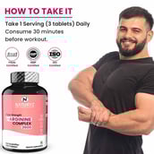 8 - Naturyz Triple Strength L-Arginine Complex 3600mg, 50 tablet(s)