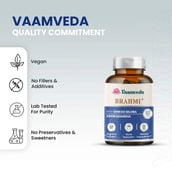 4 - Vaamveda Brahmi+ with Ginkgo Biloba & Ashwagandha,  60 tablet(s) 