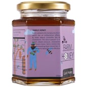 description - Farm Honey Garlic Honey,  250 g  Unflavoured 