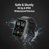 4 - GOQii Smart Vital Ultra Smartwatch,  Jet Black 