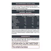 3 - MuscleBlaze Liquid Carnitine PRO - Triple Strength Formula,  450 ml  Lemon Lime