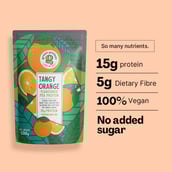 2 - Green Protein Flavoured Pea Protein, 1.1 lb Tangy Orange