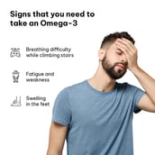 6 - HealthKart HK Vitals Omega 3 1000mg with 180mg EPA and 120mg DHA, 90 capsules