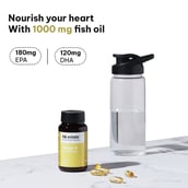 5 - HealthKart HK Vitals Omega 3 1000mg with 180mg EPA and 120mg DHA, 90 capsules