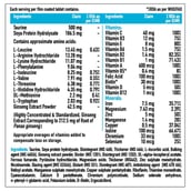 Ingredients - HealthViva Daily (Multivitamin with Ginseng),  60 tablet(s)  Unflavoured 