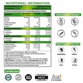 9 - Naturyz Instantized BCAA 7000 PRO,  0.88 lb  30 Servings  Mango 