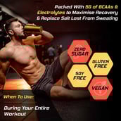 8 - Naturyz Instantized BCAA 5000 PRO, 0.33 lb 15 Servings Mango Orange Mix