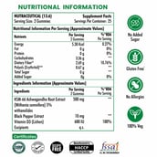 9 - Naturyz Ashwagandha Orange,  50 gummies 