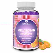 1 - Naturyz Melatonin,  50 gummies  Orange 