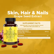 3 - Amihem Grape Seed Extract,  30 capsules 