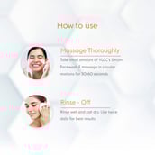 3 - VLCC Bright Glow Serum Face Wash,  150 ml  with Vitamin C Serum & Charcoal (Buy One Get One) 