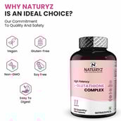 9 - Naturyz High Potency L-Glutathione Complex,  Unflavoured  30 tablet(s) 